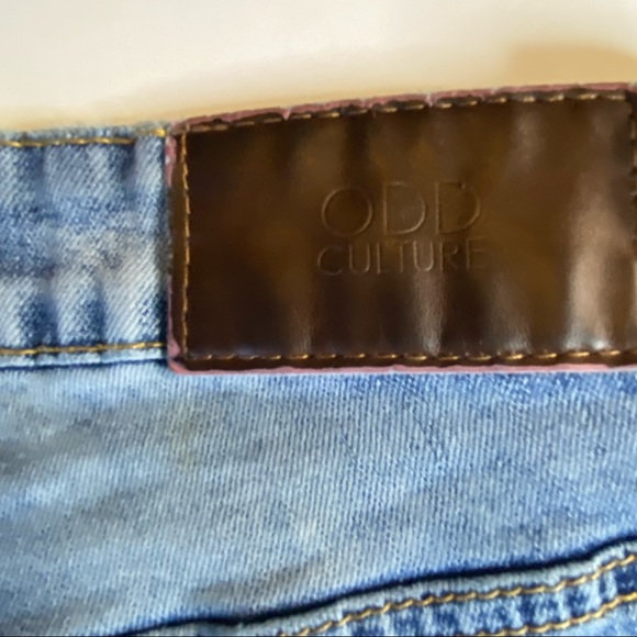 Distressed Jeans Men Size 32x30 ODD Culture - Picture 6 of 7